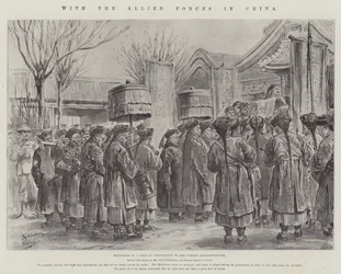 Con las Fuerzas Aliadas en China